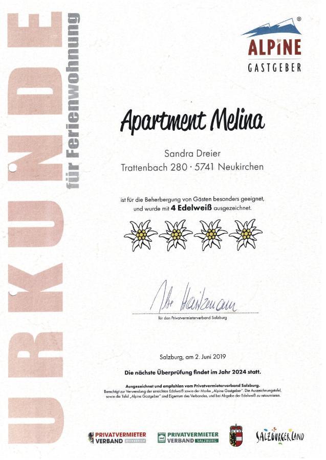 Apartment Melina Neukirchen am Großvenediger Eksteriør bilde